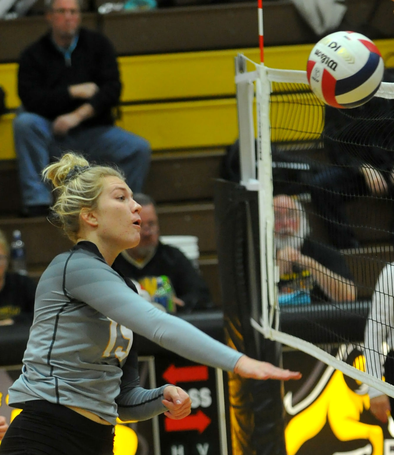 Riverdale vs Bureau Valley Class 2A regional final volleyball.